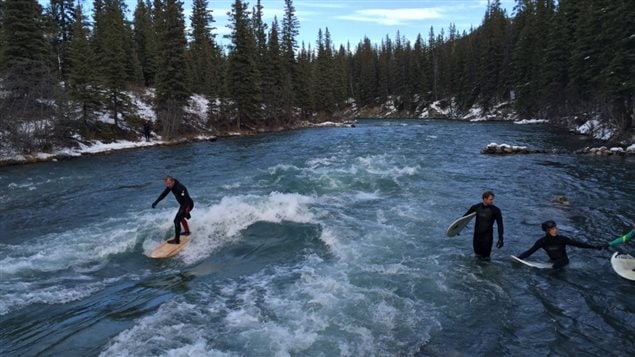 Despite the cold, river surfing is popular – RCI | English