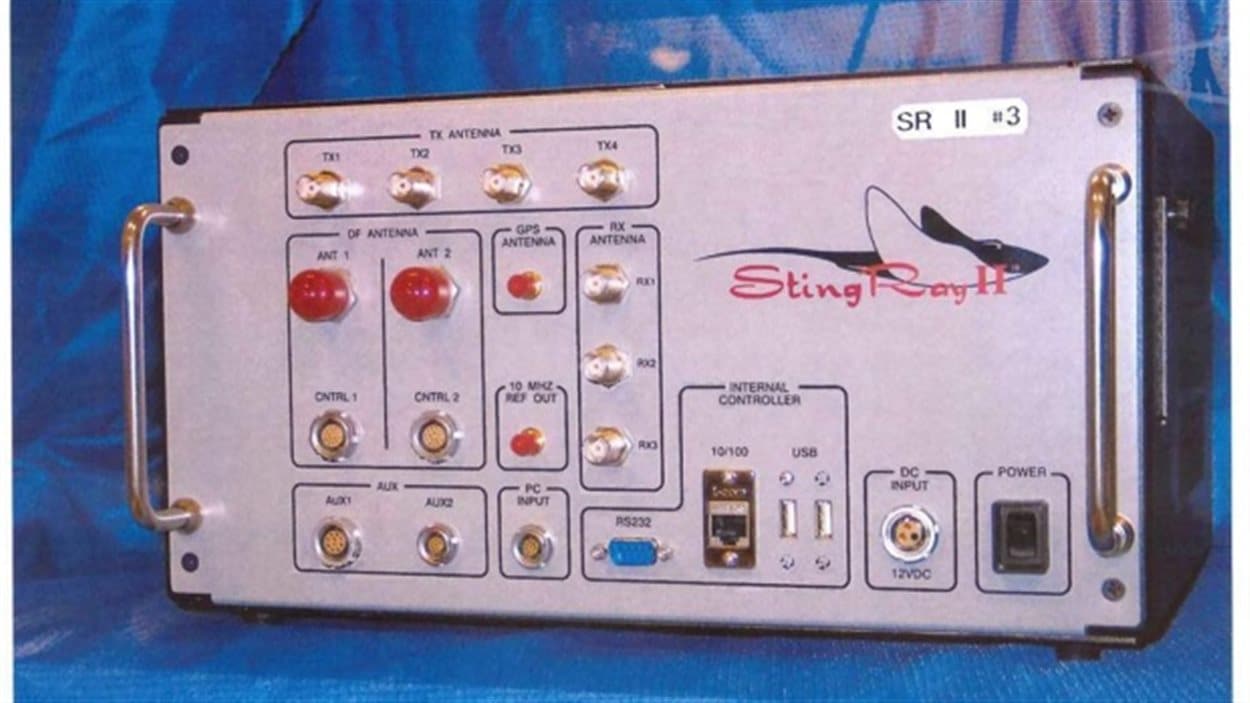 L'appareil de surveillance téléphonique controversé, StingRay.