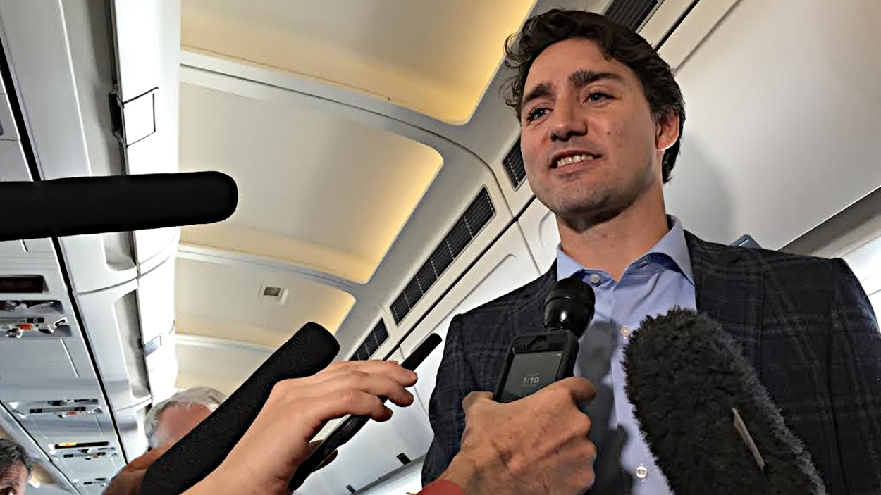 Justin Trudeau en route vers Manille
