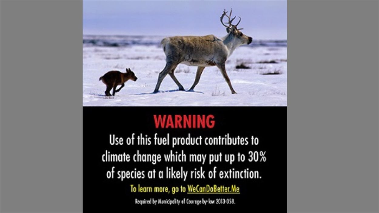 « L'utilisation de ce carburant contribue au changement climatique qui pourrait mettre 30 % des espèces en danger d'extinction. »
