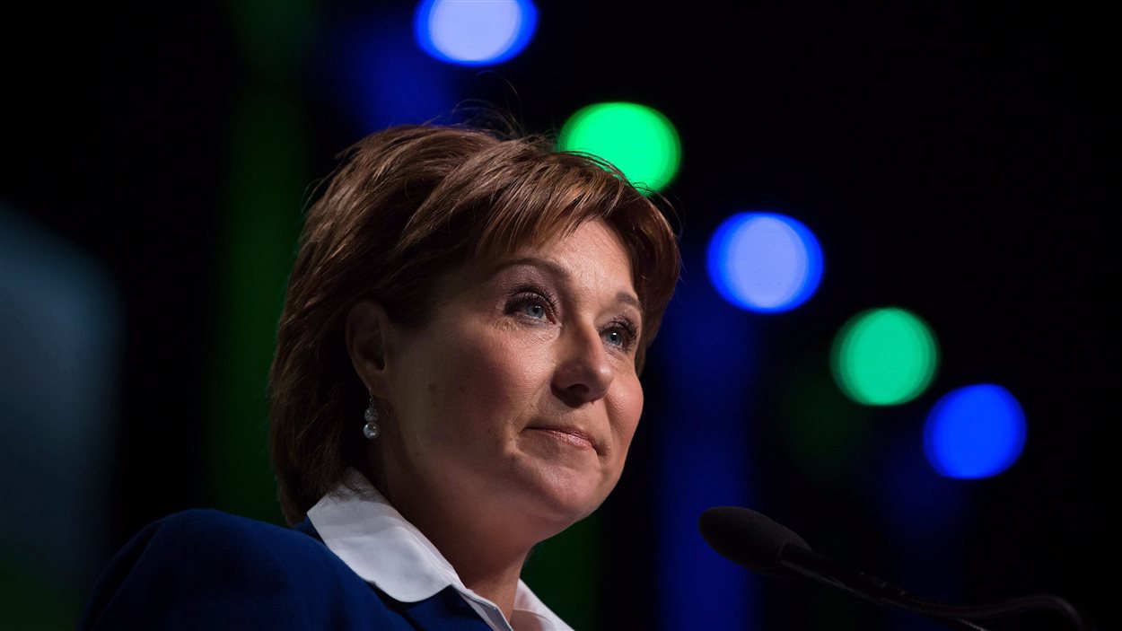 Christy Clark, la première ministre de la Colombie-Britannique