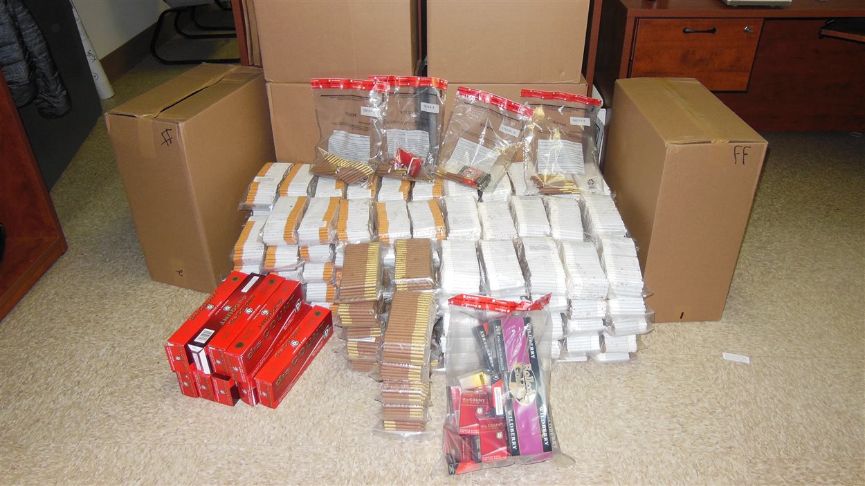 90 000 Cigarettes De Contrebande Saisies à Saguenay Radio Canada