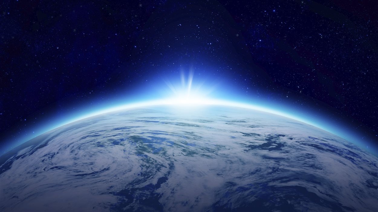 La planète Terre vue de l'espace