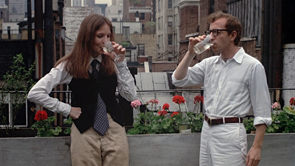 Une scène du film Annie Hall de Woody Allen (1977)