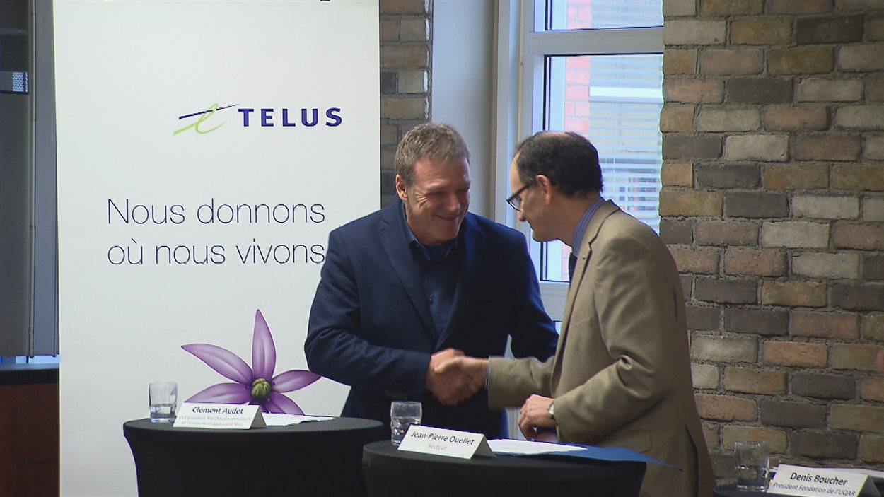 TELUS annonce un don de 500 000$ à la Fondation de l'UQAR