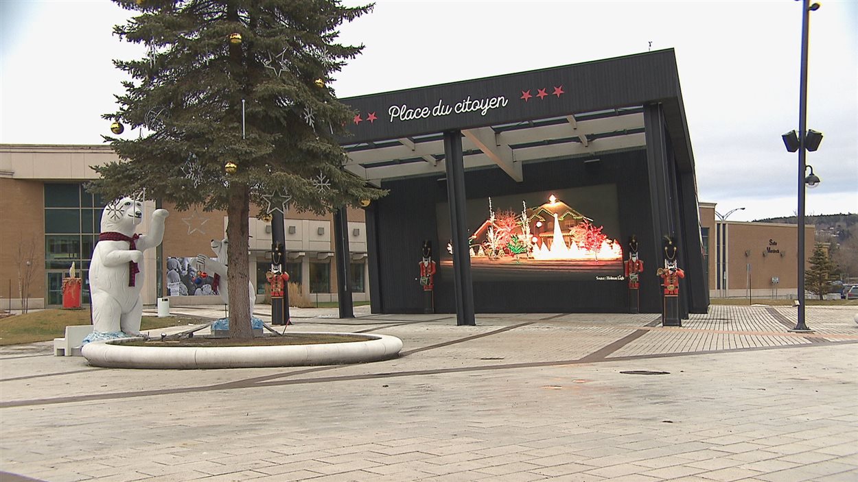 Place du citoyen, dans l'arrondissement de Chicoutimi