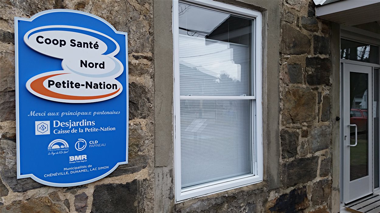 La Coopérative de santé du nord de la Petite-Nation, à Chénéville, en Outaouais.