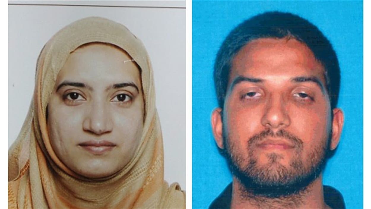 Tashfeen Malik et son époux américain Syed Farook