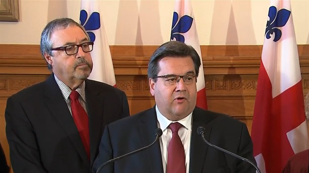 Denis Coderre, maire de Montréal