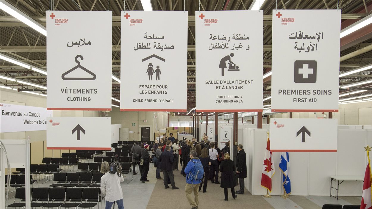 Tout se met en place pour accueillir les réfugiés au Canada.