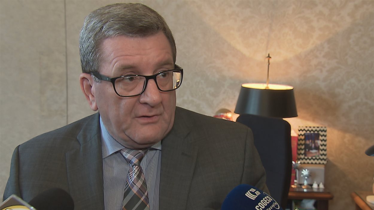 Le maire de Québec Régis Labeaume