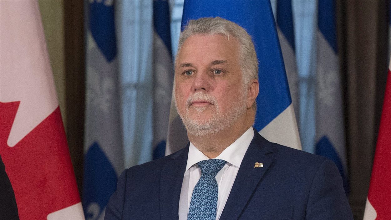 Le premier ministre du Québec, Philippe Couillard