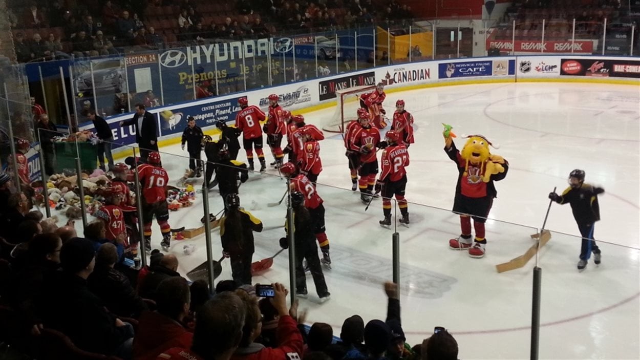 Le Drakkar encaisse un 8e revers au match des toutous RadioCanada