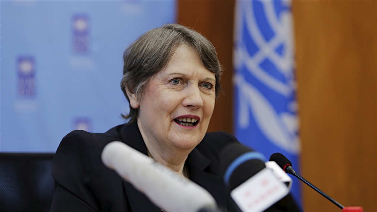 L'administratrice du Programme des Nations unies pour le développement, Helen Clark.
