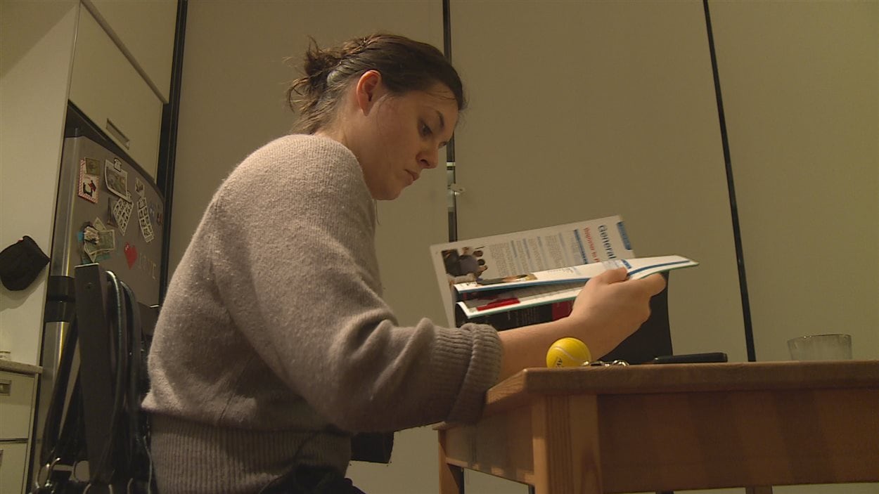 Amandine Girard fait partie de centaines de francophones qui ont choisi un test en anglais