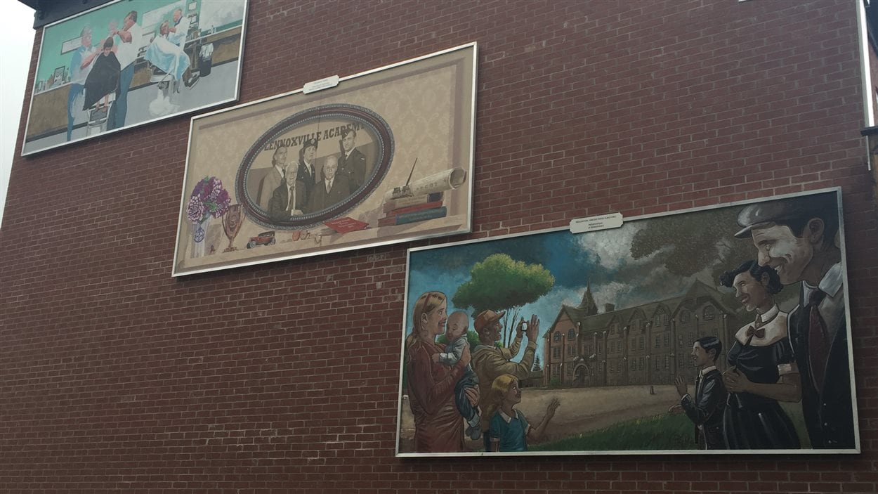 De nouvelles murales sont maintenant affichées dans l'arrondissement Lennoxville de Sherbrooke.