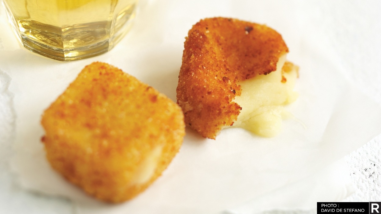 Recette de Ricardo fondue parmesan aux trois fromages RadioCanada