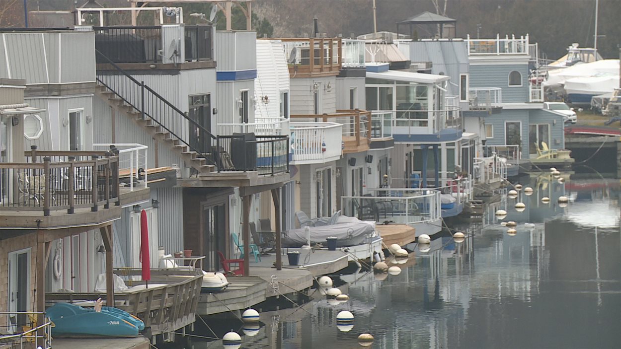 Des maisons flottantes à Toronto