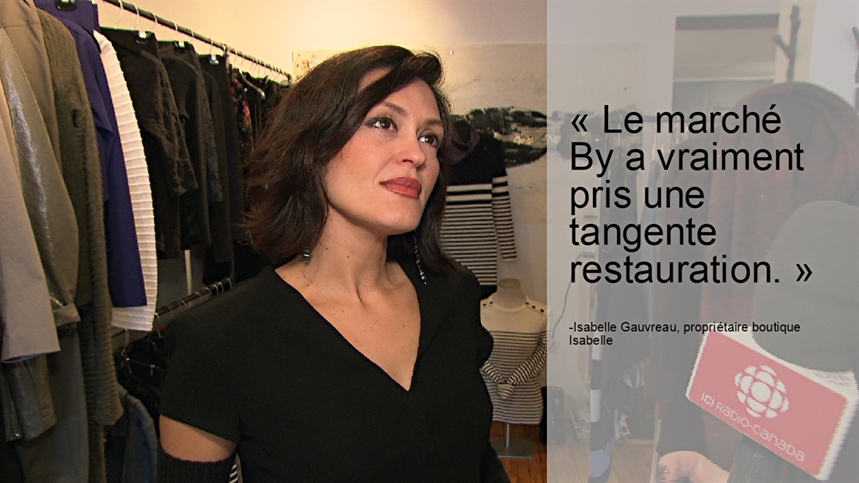 Les boutiques du marché By délaissées par les consommateurs RadioCanada