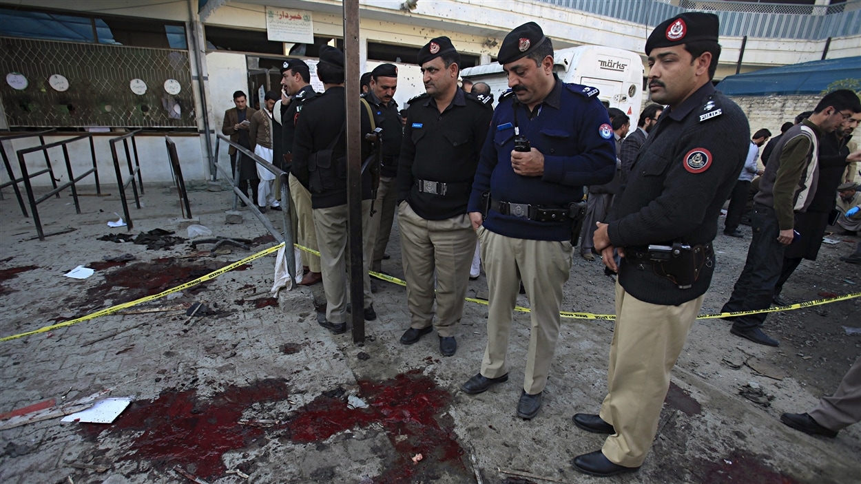 Un kamikaze s'est fait exploser au Pakistan le 29 décembre 2015.