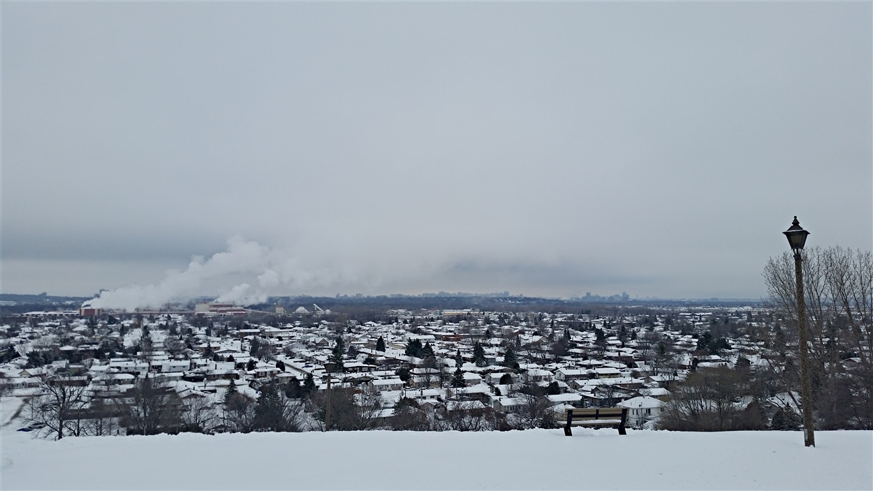 Gatineau est recouverte d'un manteau blanc.