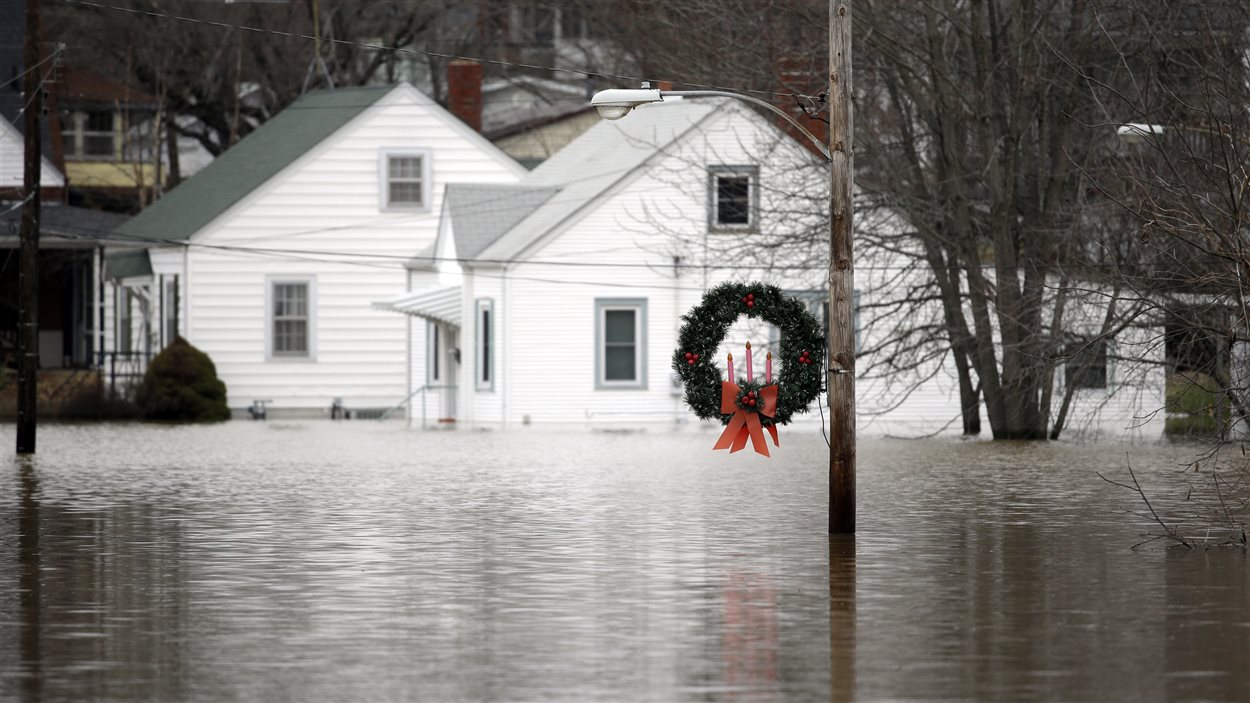 La nouvelle année sous le déluge aux ÉtatsUnis RadioCanada.ca