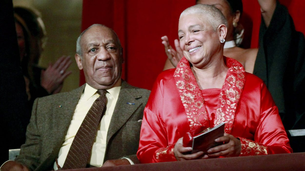 Le comédien Bill Cosby et son épouse Camille