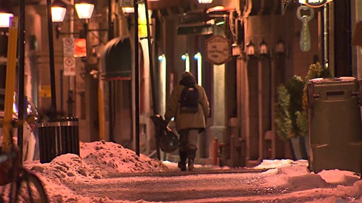 Nuit froide à Montréal