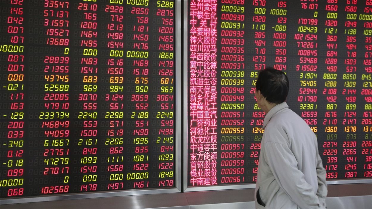 Fermeture Hâtive Des Bourses Chinoises Après Une Chute De 7 % | Radio ...