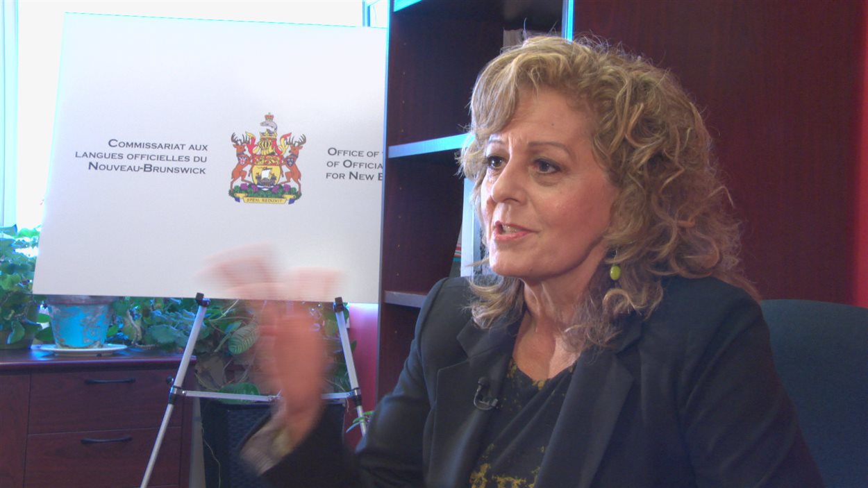 La commissaire aux langues officielles du Nouveau-Brunswick, Katherine d'Entremont