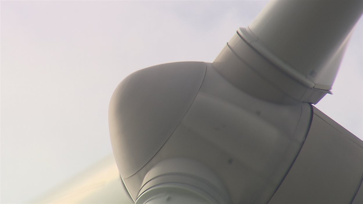 Le rotor d'une éolienne