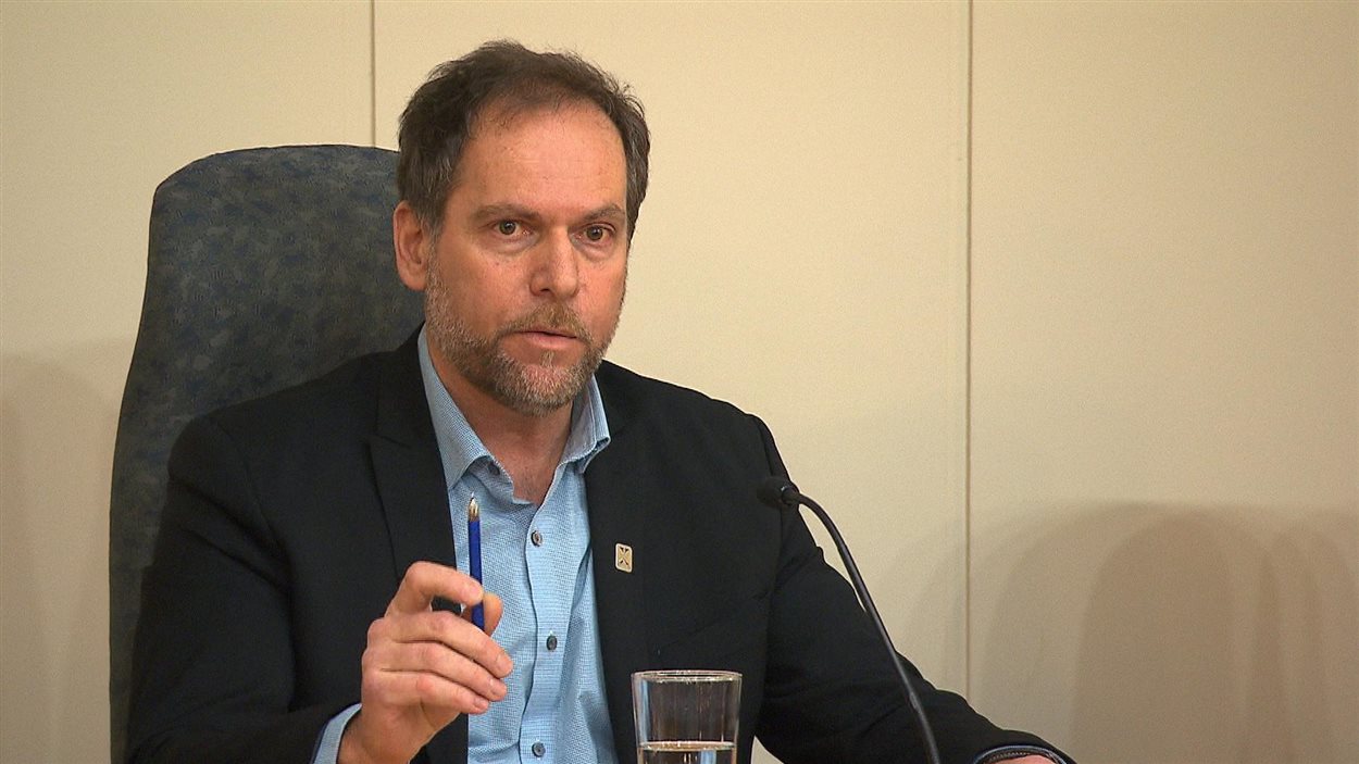 Réjean Porlier, maire de Sept-Îles