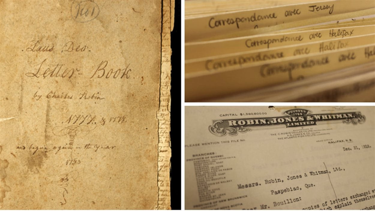 Registre des corresponsances de Charles Robin 1777-1778 et autres documents.