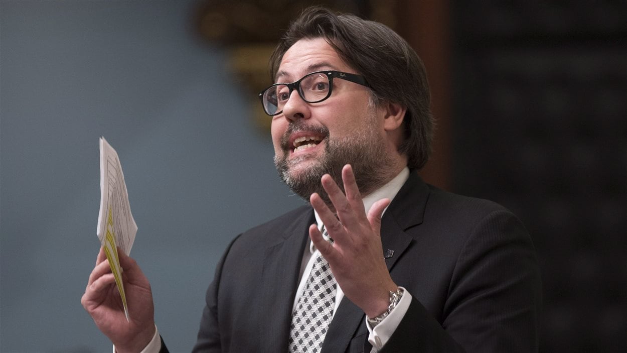 David Heurtel, ministre du Développement durable, de l’Environnement et de la Lutte contre les changements climatiques