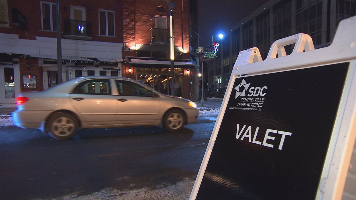 Un service de valet de stationnement au centreville de TroisRivières