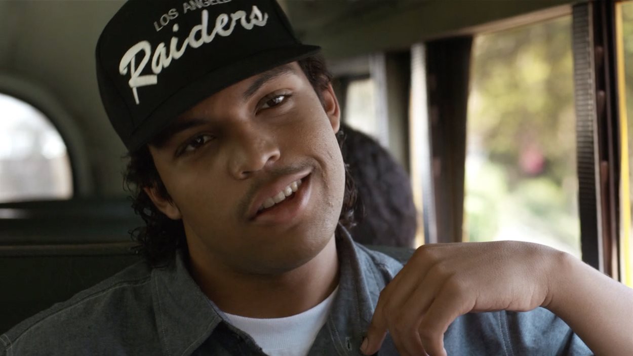 L'acteur O'Shea Jackson interprète Ice Cube dans le film « Straight Outta Compton »