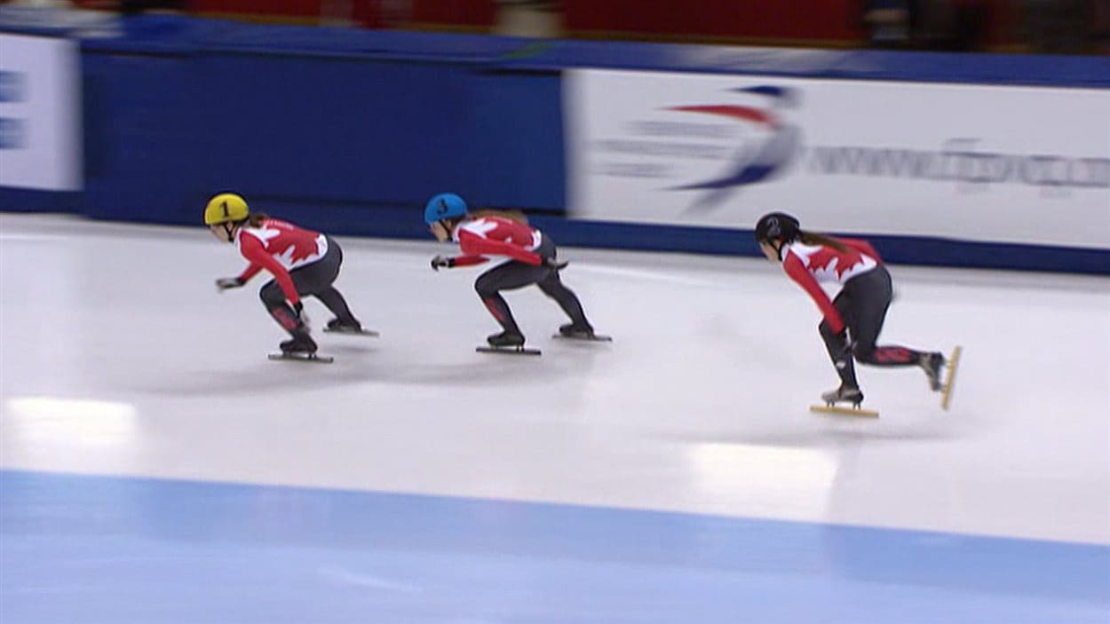 Les compétitions de patinage de vitesse courte piste se terminent dimanche.