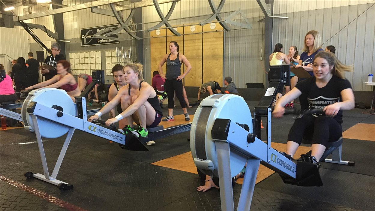 Les championnats FrostFit au club CrossFit Winnipeg