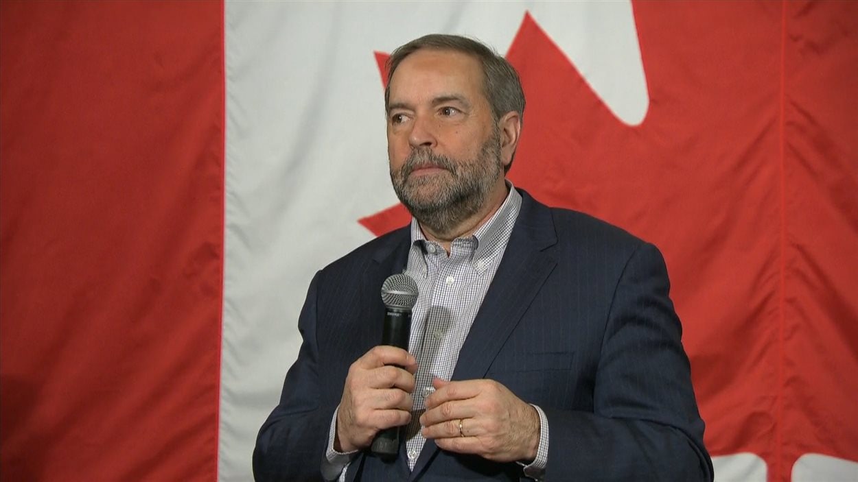 Le chef du NPD Thomas Mulcair.
