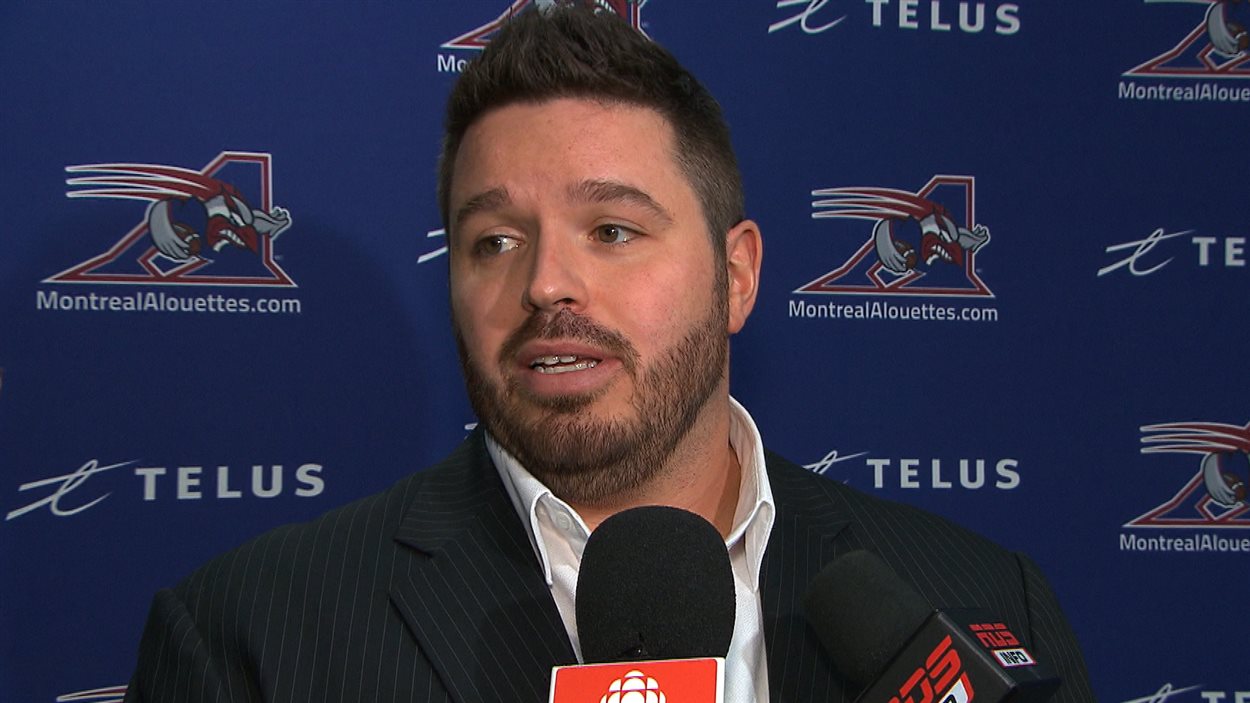 Dominic Picard fait maintenant partie de l'organisation des Alouettes.