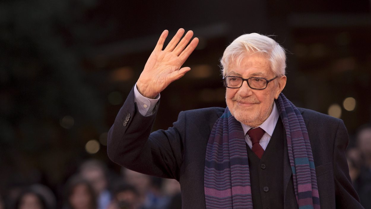 Le réalisateur italien Ettore Scola à Rome en 2015