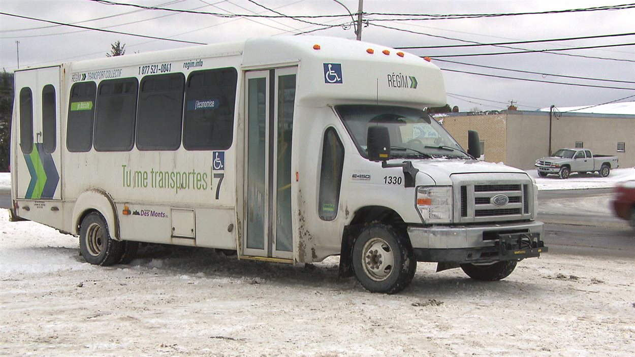 Minibus de la Régie intermunicipale de transport Gaspésie–Îles-de-la-Madeleine