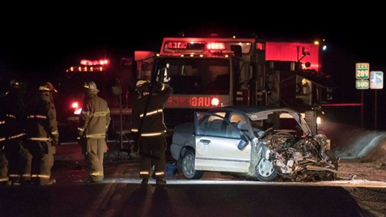 Un conducteur de 18 ans meurt dans un accident à SaintAlexandrede
