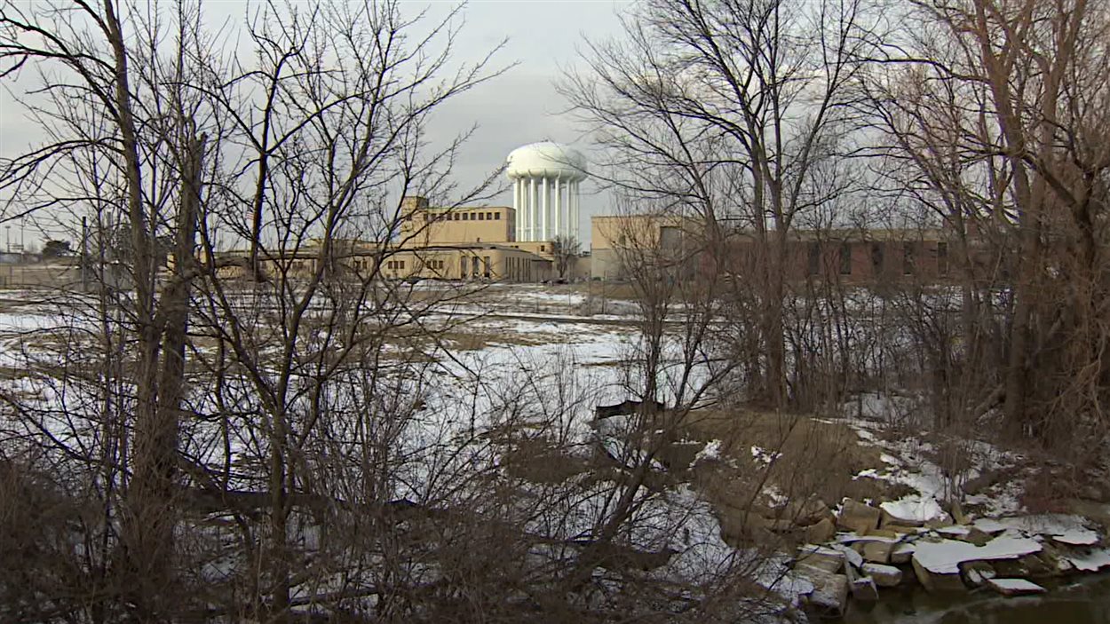 Une usine de traitement des eaux à Flint, au Michigan