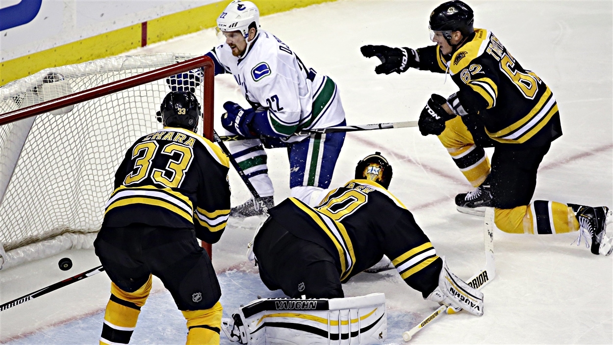 Le 347e but de Daniel Sedin