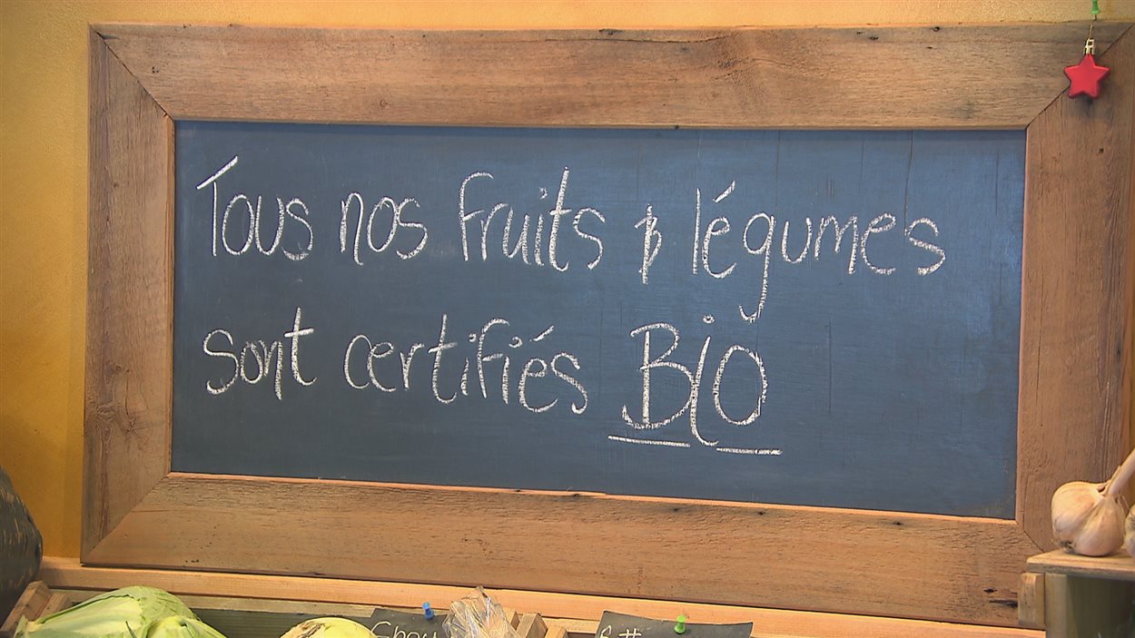 Fruits et légumes biologique