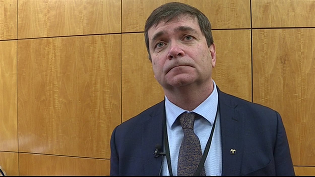 Oneil Carlier, ministre de l'agriculture de l'Alberta