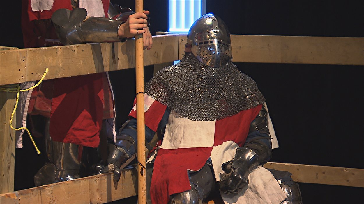 Une compétition de combats médiévaux à Nicolet.