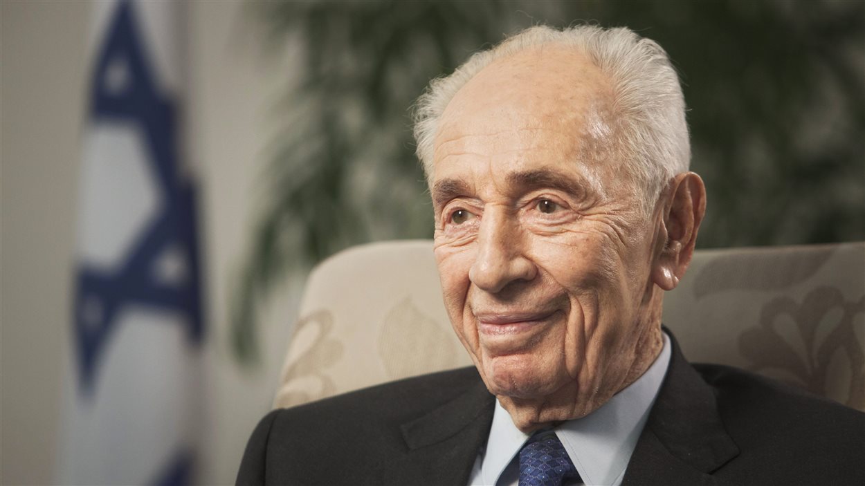 L'ex-président israélien Shimon Peres