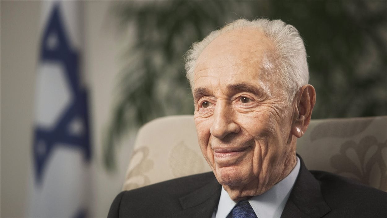 L'ex-président d'Israël, Shimon Peres